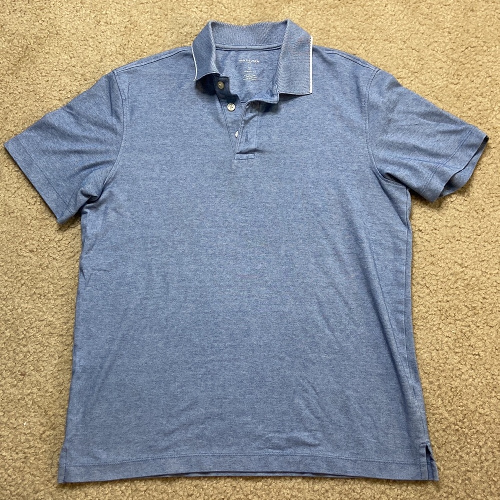 Van Heusen light blue men’s polo shirt